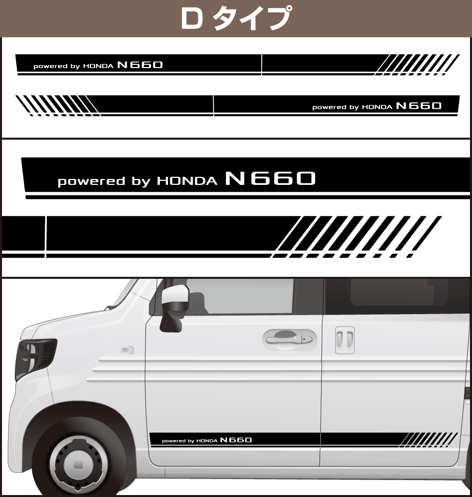 Nシリーズサイドステッカー