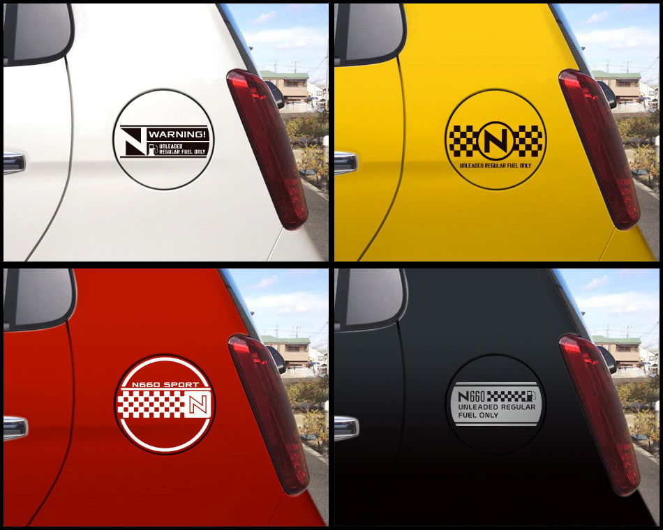 N-ONE給油口ステッカー