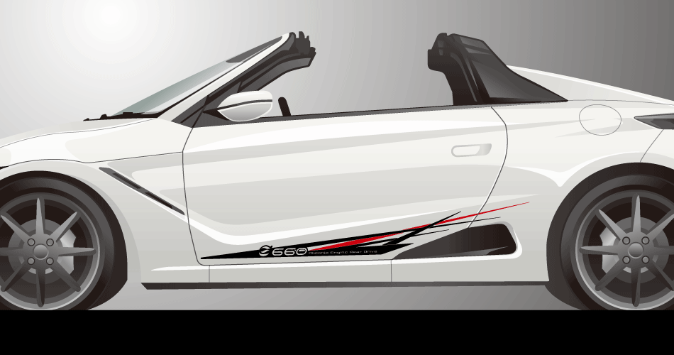 S660サイドステッカー