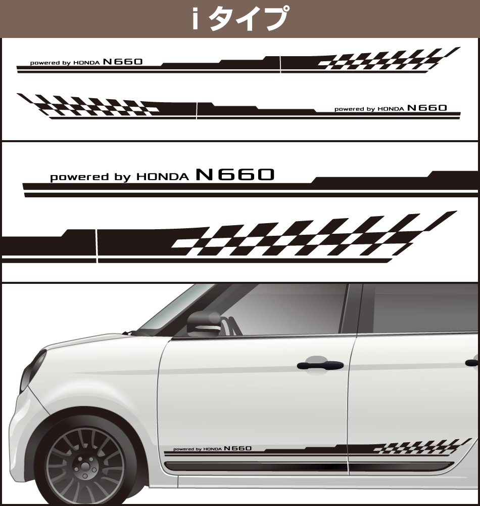 Nシリーズサイドステッカー