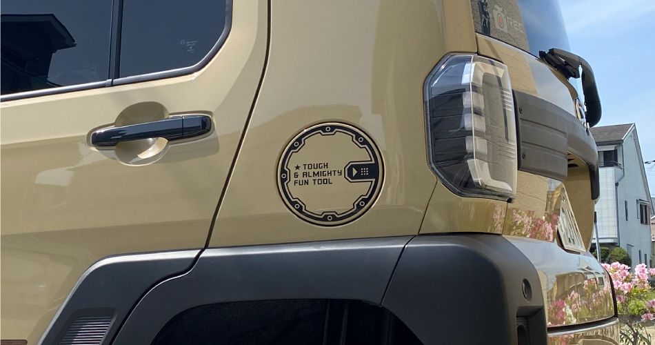 タフト給油口ステッカー